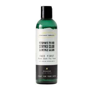 Stryke Club Men’s Face First Power Wash For Face Unscented